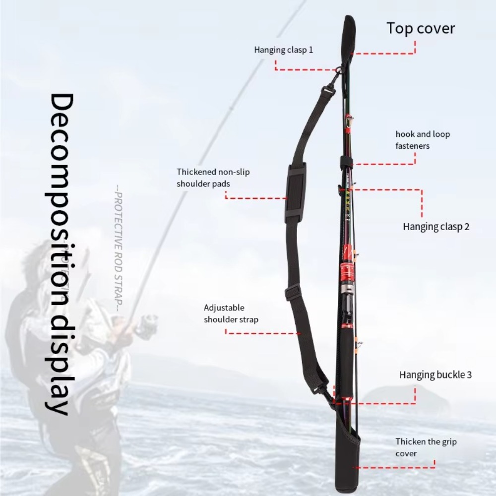 Adjustable Fishing Rod Storage - Reel Bag review and price