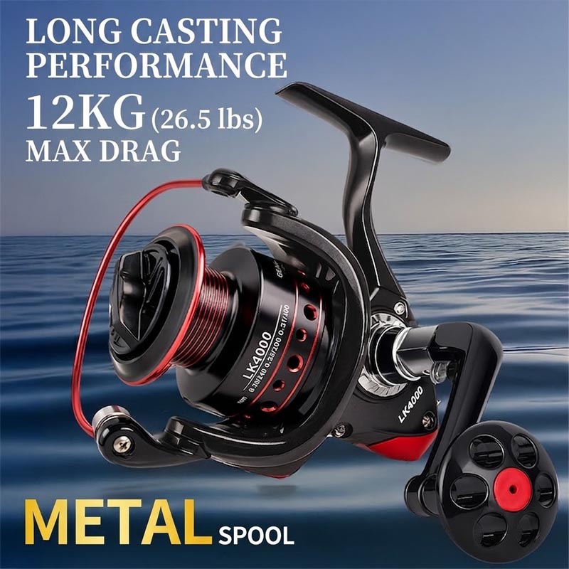 Full Metal Spinning Fishing Re - Trolling Reel review and price