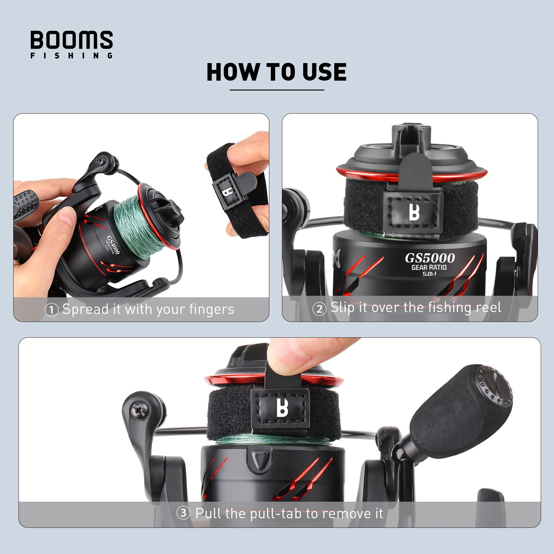 Booms Fishing SB1 4Pcs Spinnin - Fly Reel review and price